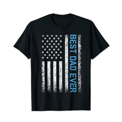 Best Dad Ever 2 Men T Shirts Big and Tall Men Shirts Plus Size Short Sleeve Fashion Casual T Shirt Graphic Tee Shirts Tshirts - BigTallGuys