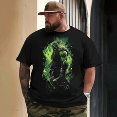 Skull Skeleton T0 5DLS 005 Men T Shirts Big and Tall Men Shirts Plus Size Short Sleeve Fashion Casual T Shirt Graphic Tee Shirts Tshirts - BigTallGuys