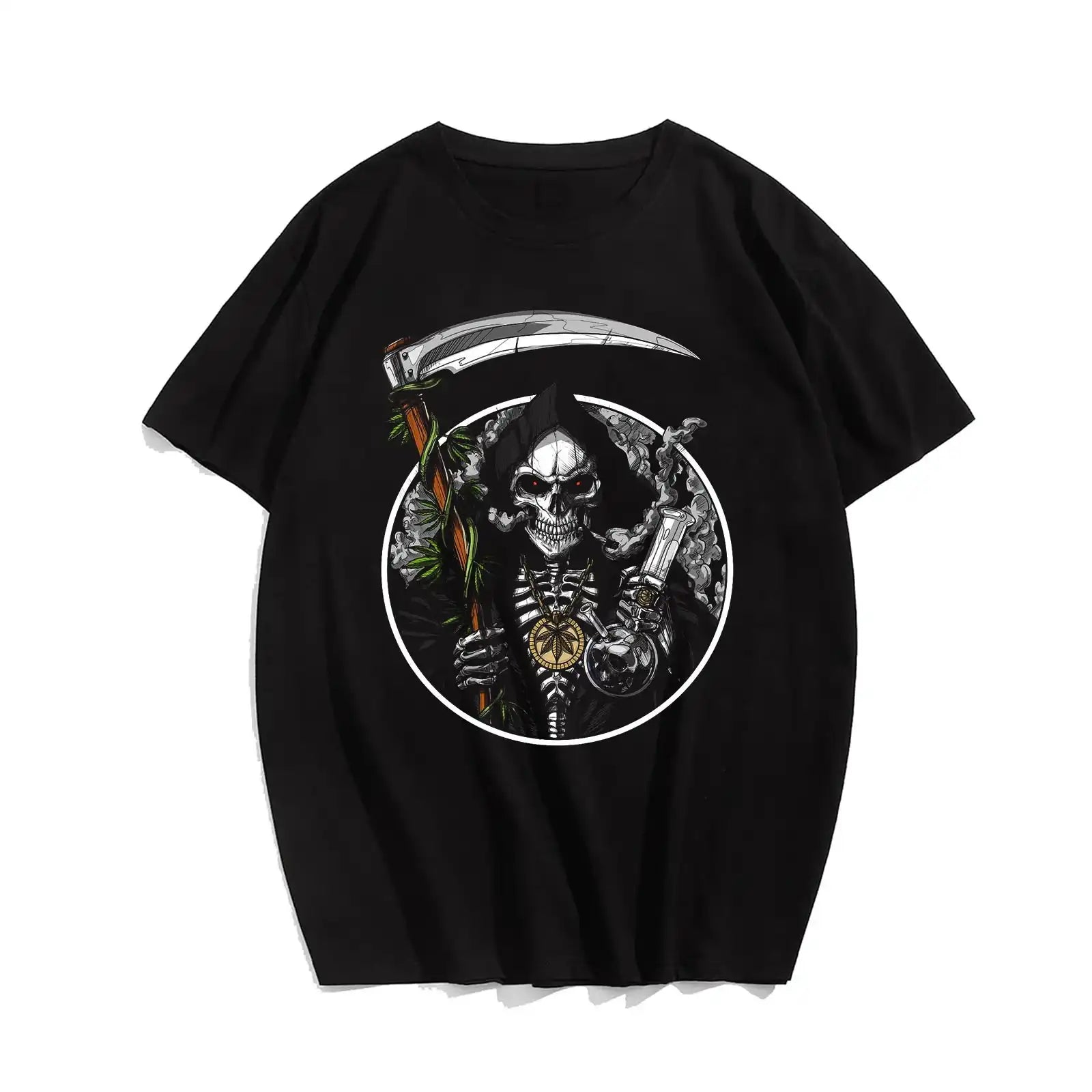 Skull Skeleton T0 5DLS 018 Men T Shirts Big and Tall Men Shirts Plus Size Short Sleeve Fashion Casual T Shirt Graphic Tee Shirts Tshirts - BigTallGuys