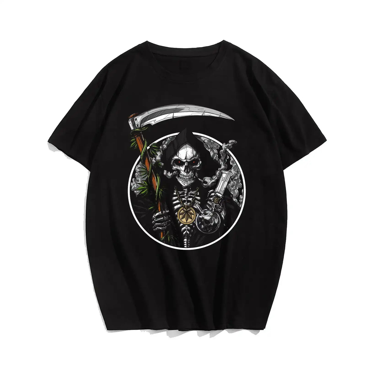 Skull Skeleton T0 5DLS 018 Men T Shirts Big and Tall Men Shirts Plus Size Short Sleeve Fashion Casual T Shirt Graphic Tee Shirts Tshirts - BigTallGuys