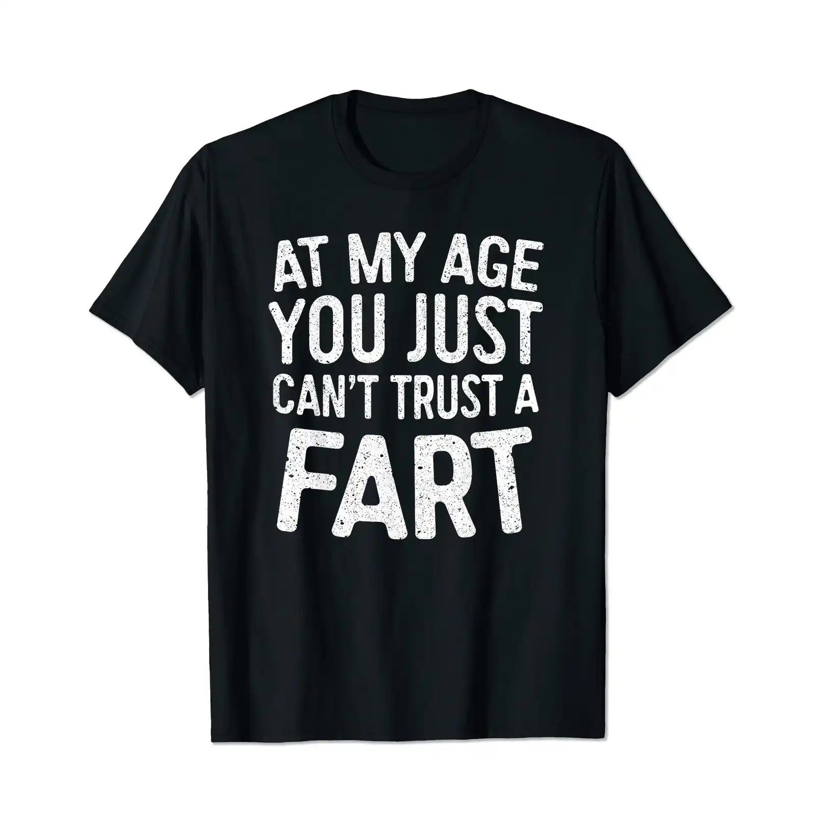 Cant Trust Fart Funny Men T-Shirts, Plus Size Short Sleeve T Shirt for Men Big and Tall Men Tees Shirts - BigTallGuys
