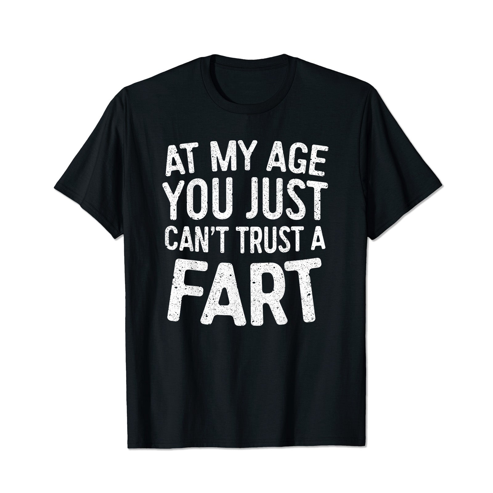 Cant Trust Fart Funny Men T-Shirts, Plus Size Short Sleeve T Shirt for Men Big and Tall Men Tees Shirts