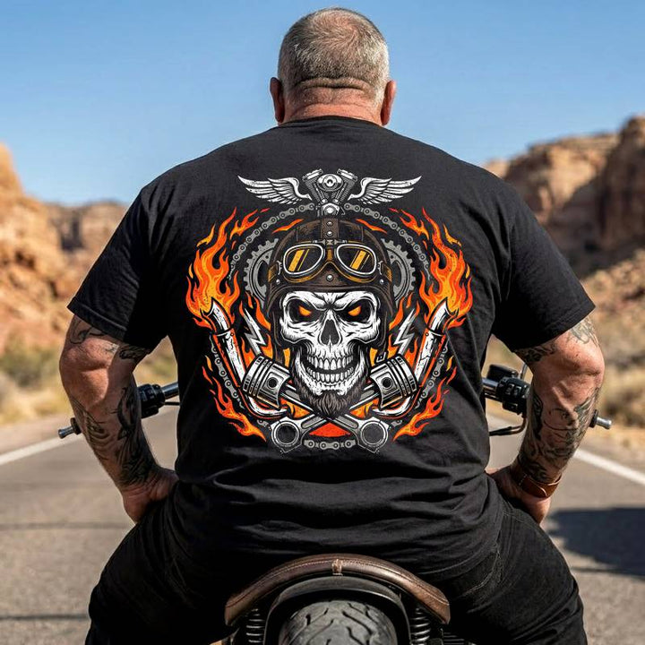 Skull Design Tees Big & Tall Men Shirts