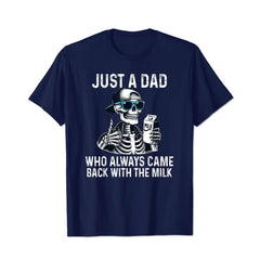Just A Dad 2 Men T Shirts Big and Tall Men Shirts Plus Size Short Sleeve Fashion Casual T Shirt Graphic Tee Shirts Tshirts - BigTallGuys