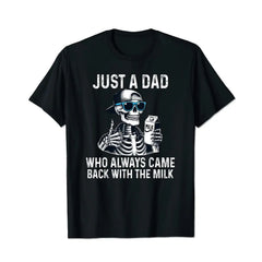 Just A Dad 2 Men T Shirts Big and Tall Men Shirts Plus Size Short Sleeve Fashion Casual T Shirt Graphic Tee Shirts Tshirts - BigTallGuys