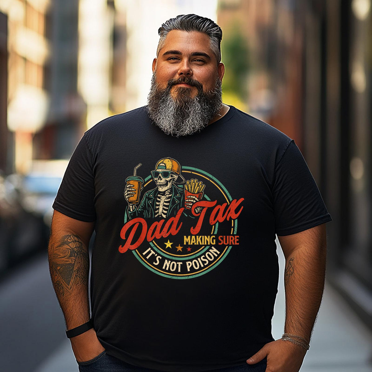 Dad Joke Men T Shirts Big and Tall Men Shirts Plus Size Short Sleeve Fashion Casual T Shirt Graphic Tee Shirts Tshirts