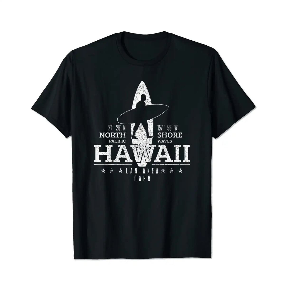 Hawaii Surfing Men T Shirts Big and Tall Men Shirts Plus Size Short Sleeve Fashion Casual T Shirt Graphic Tee Shirts Tshirts - BigTallGuys
