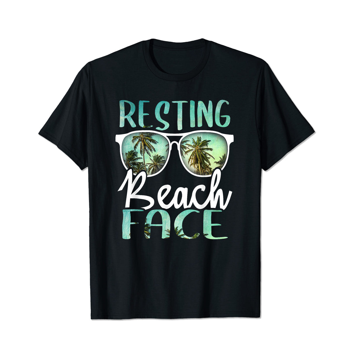 Resting Beach Face Vintage Retro Funny Beach Vacation Men T Shirts Big and Tall Men Shirts Plus Size Short Sleeve Fashion Casual T Shirt Graphic Tee Shirts Tshirts