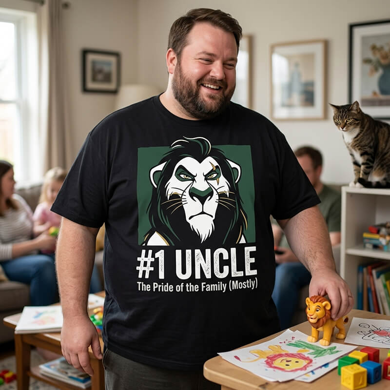 #1 Uncle Men Plus Size T Shirts - BigTallGuys
