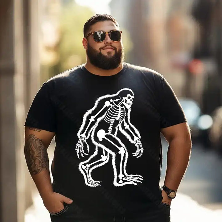 Bigfoot Sasquatch Yeti T0 5D2F 102 Men T Shirts Big and Tall Men Shirts Plus Size Short Sleeve Fashion Casual T Shirt Graphic Tee Shirts Tshirts