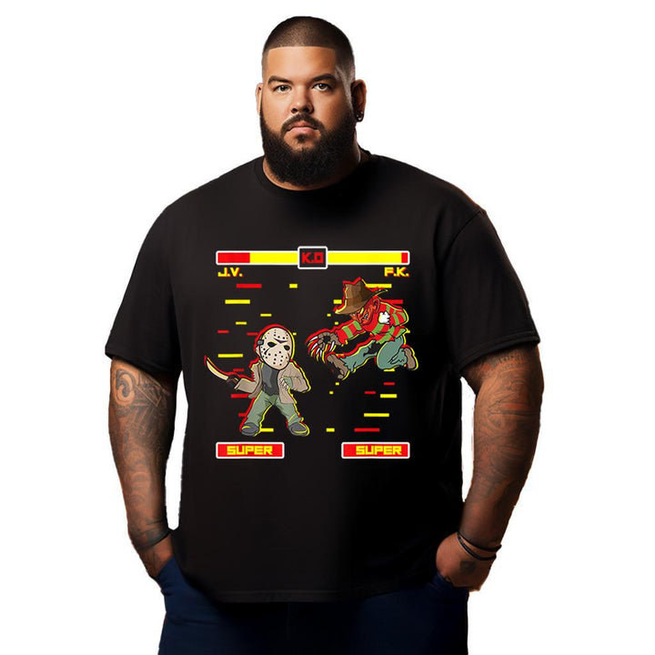 Halloween Horror Movie Night Shirt Halloween Horror T Shirt T0 5DM3 001 Men T Shirts Big and Tall Men Shirts Plus Size Short Sleeve Fashion Casual T Shirt Graphic Tee Shirts Tshirts