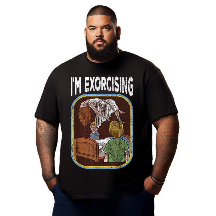 Halloween Horror Movie Night Shirt Halloween Horror T Shirt T0 5DM3 002 Men T Shirts Big and Tall Men Shirts Plus Size Short Sleeve Fashion Casual T Shirt Graphic Tee Shirts Tshirts