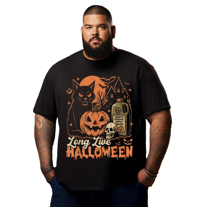 Halloween Horror Movie Night Shirt Halloween Horror T Shirt T0 5DM3 014 Men T Shirts Big and Tall Men Shirts Plus Size Short Sleeve Fashion Casual T Shirt Graphic Tee Shirts Tshirts