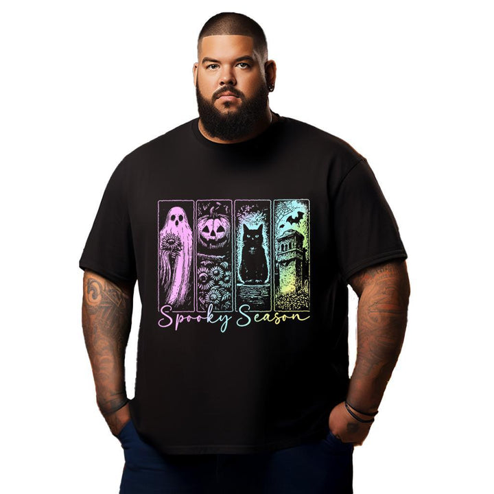 Halloween Horror Movie Night Shirt Halloween Horror T Shirt T0 5DM5 004 Men T Shirts Big and Tall Men Shirts Plus Size Short Sleeve Fashion Casual T Shirt Graphic Tee Shirts Tshirts