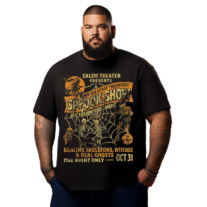 Halloween Horror Movie Night Shirt Halloween Horror T Shirt T0 5DM5 005 Men T Shirts Big and Tall Men Shirts Plus Size Short Sleeve Fashion Casual T Shirt Graphic Tee Shirts Tshirts
