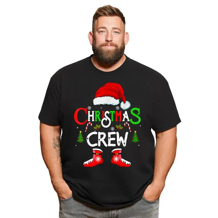 Christmas T Shirt for Men Big & Tall Men Xmas T Shirt T0 5DOH 004 Men T Shirts Big and Tall Men Shirts Plus Size Short Sleeve Fashion Casual T Shirt Graphic Tee Shirts Tshirts