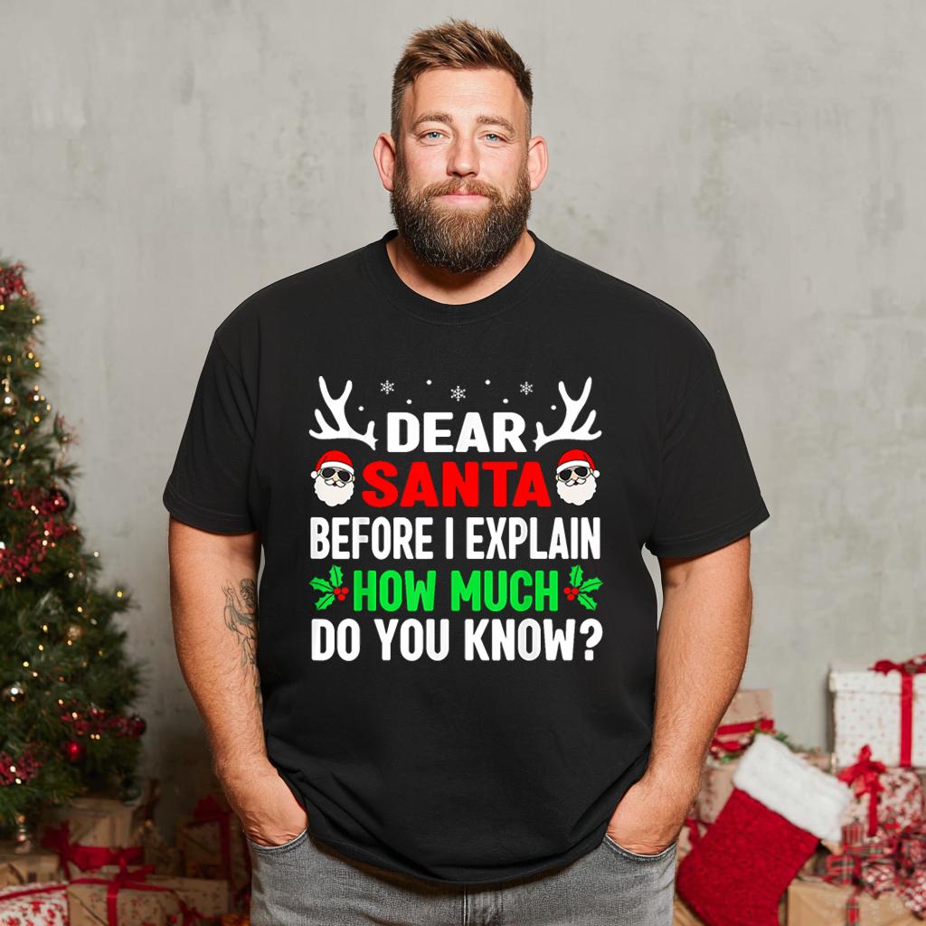 Christmas T Shirt for Men Big & Tall Men Xmas T Shirt T0 5DOH 006 Men T Shirts Big and Tall Men Shirts Plus Size Short Sleeve Fashion Casual T Shirt Graphic Tee Shirts Tshirts