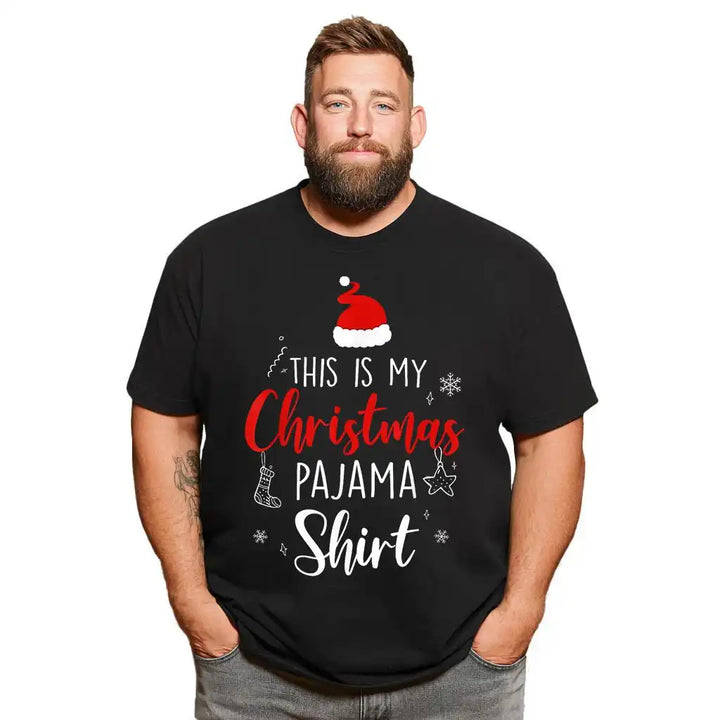 Christmas T Shirt for Men Big & Tall Men Xmas T Shirt T0 5DOH 008 Men T Shirts Big and Tall Men Shirts Plus Size Short Sleeve Fashion Casual T Shirt Graphic Tee Shirts Tshirts