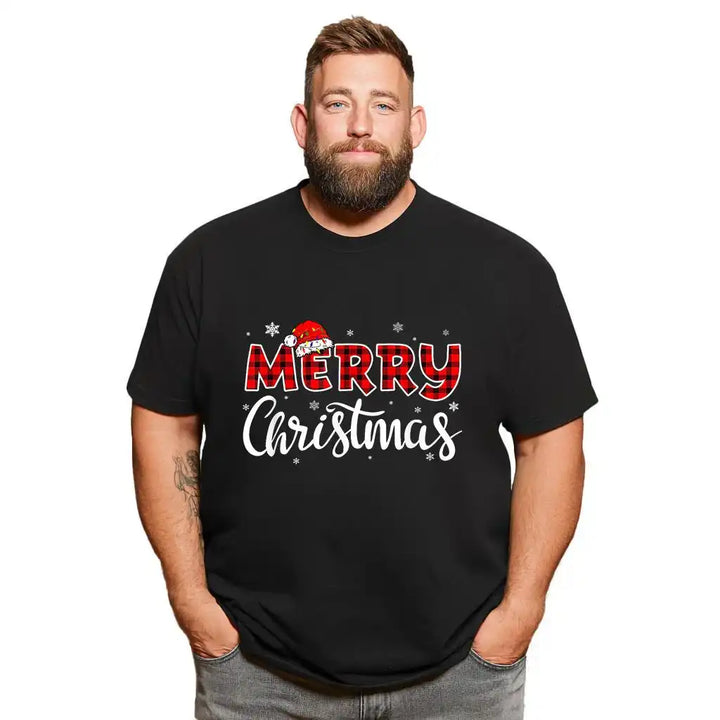 Christmas T Shirt for Men Big & Tall Men Xmas T Shirt T0 5DOH 020 Men T Shirts Big and Tall Men Shirts Plus Size Short Sleeve Fashion Casual T Shirt Graphic Tee Shirts Tshirts