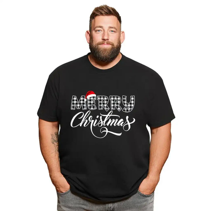 Christmas T Shirt for Men Big & Tall Men Xmas T Shirt T0 5DOI 004 Men T Shirts Big and Tall Men Shirts Plus Size Short Sleeve Fashion Casual T Shirt Graphic Tee Shirts Tshirts