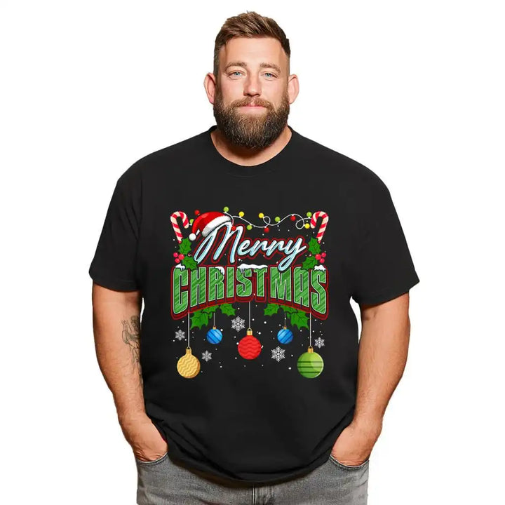 Christmas T Shirt for Men Big & Tall Men Xmas T Shirt T0 5DOI 011 Men T Shirts Big and Tall Men Shirts Plus Size Short Sleeve Fashion Casual T Shirt Graphic Tee Shirts Tshirts