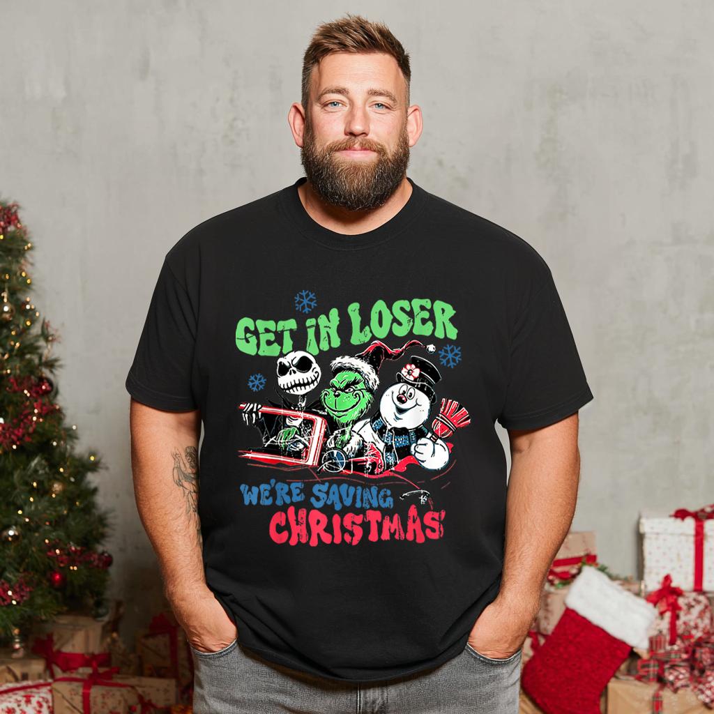 Christmas T Shirt for Men Big & Tall Men Xmas T Shirt T0 5DOJ 011 Men T Shirts Big and Tall Men Shirts Plus Size Short Sleeve Fashion Casual T Shirt Graphic Tee Shirts Tshirts