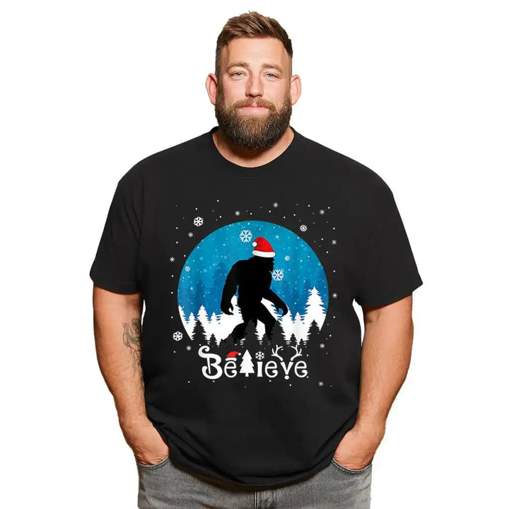Christmas T Shirt for Men Big & Tall Men Xmas T Shirt T0 5DOM 011 Men T Shirts Big and Tall Men Shirts Plus Size Short Sleeve Fashion Casual T Shirt Graphic Tee Shirts Tshirts