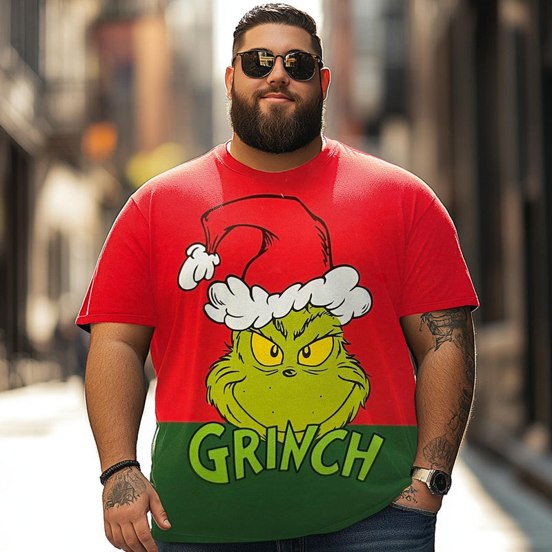 Christmas T Shirt for Men Big & Tall Men Xmas T Shirt T0 5DRE 001 Men T Shirts Big and Tall Men Shirts Plus Size Short Sleeve Fashion Casual T Shirt Graphic Tee Shirts Tshirts