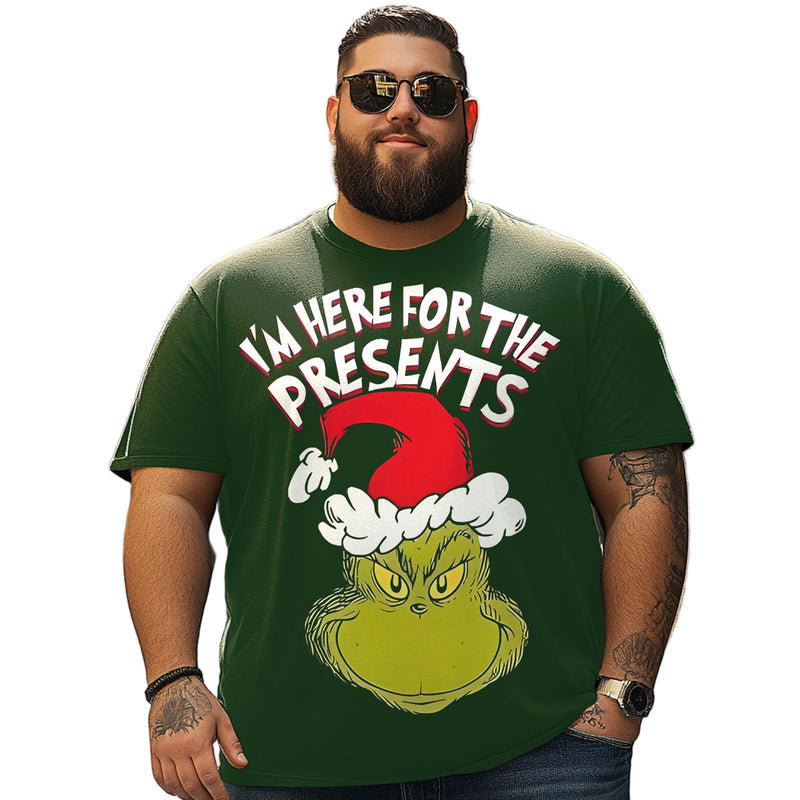 Christmas T Shirt for Men Big & Tall Men Xmas T Shirt T0 5DRE 003 Men T Shirts Big and Tall Men Shirts Plus Size Short Sleeve Fashion Casual T Shirt Graphic Tee Shirts Tshirts