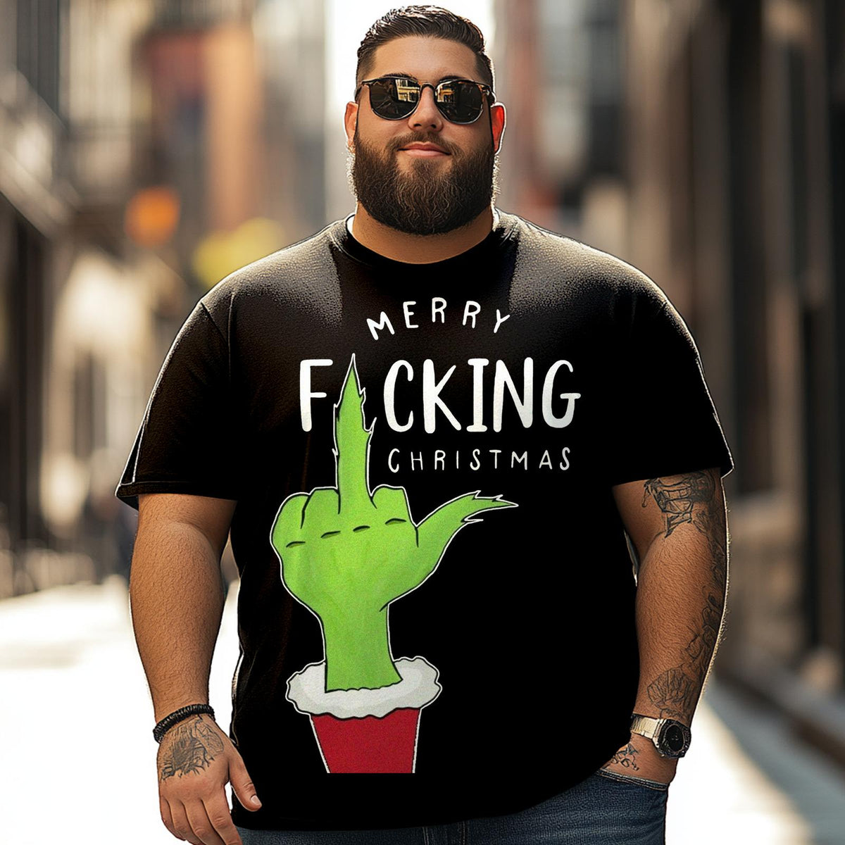 Christmas T Shirt for Men Big & Tall Men Xmas T Shirt T0 5DRE 005 Men T Shirts Big and Tall Men Shirts Plus Size Short Sleeve Fashion Casual T Shirt Graphic Tee Shirts Tshirts