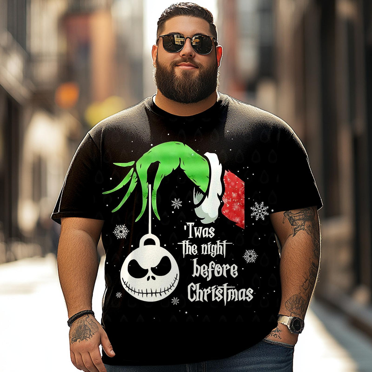 Christmas T Shirt for Men Big & Tall Men Xmas T Shirt T0 5DRE 011 Men T Shirts Big and Tall Men Shirts Plus Size Short Sleeve Fashion Casual T Shirt Graphic Tee Shirts Tshirts