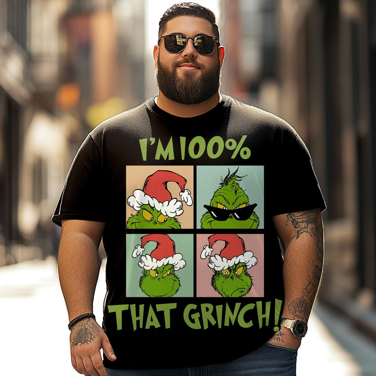 Christmas T Shirt for Men Big & Tall Men Xmas T Shirt T0 5DRE 012 Men T Shirts Big and Tall Men Shirts Plus Size Short Sleeve Fashion Casual T Shirt Graphic Tee Shirts Tshirts