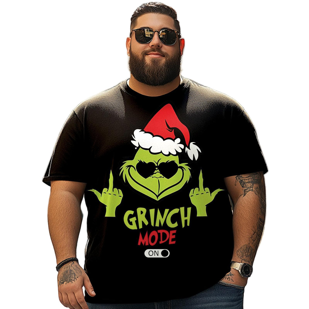 Christmas T Shirt for Men Big & Tall Men Xmas T Shirt T0 5DRE 013 Men T Shirts Big and Tall Men Shirts Plus Size Short Sleeve Fashion Casual T Shirt Graphic Tee Shirts Tshirts