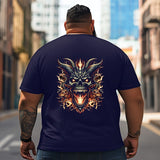 Skull Skeleton T2 5D2C 005 Men T Shirts Big and Tall Men Shirts Plus Size Short Sleeve Fashion Casual T Shirt Graphic Tee Shirts Tshirts