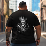 Skull Skeleton T2 5D2C 018 Men T Shirts Big and Tall Men Shirts Plus Size Short Sleeve Fashion Casual T Shirt Graphic Tee Shirts Tshirts