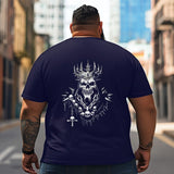 Skull Skeleton T2 5D2C 018 Men T Shirts Big and Tall Men Shirts Plus Size Short Sleeve Fashion Casual T Shirt Graphic Tee Shirts Tshirts