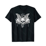 Skull Skeleton T0 5D2C 024 Men T Shirts Big and Tall Men Shirts Plus Size Short Sleeve Fashion Casual T Shirt Graphic Tee Shirts Tshirts