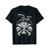 Skull Skeleton T0 5D2C 028 Men T Shirts Big and Tall Men Shirts Plus Size Short Sleeve Fashion Casual T Shirt Graphic Tee Shirts Tshirts