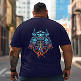 Skull Skeleton T2 5D2C 029 Men T Shirts Big and Tall Men Shirts Plus Size Short Sleeve Fashion Casual T Shirt Graphic Tee Shirts Tshirts