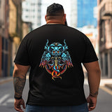 Skull Skeleton T2 5D2C 029 Men T Shirts Big and Tall Men Shirts Plus Size Short Sleeve Fashion Casual T Shirt Graphic Tee Shirts Tshirts