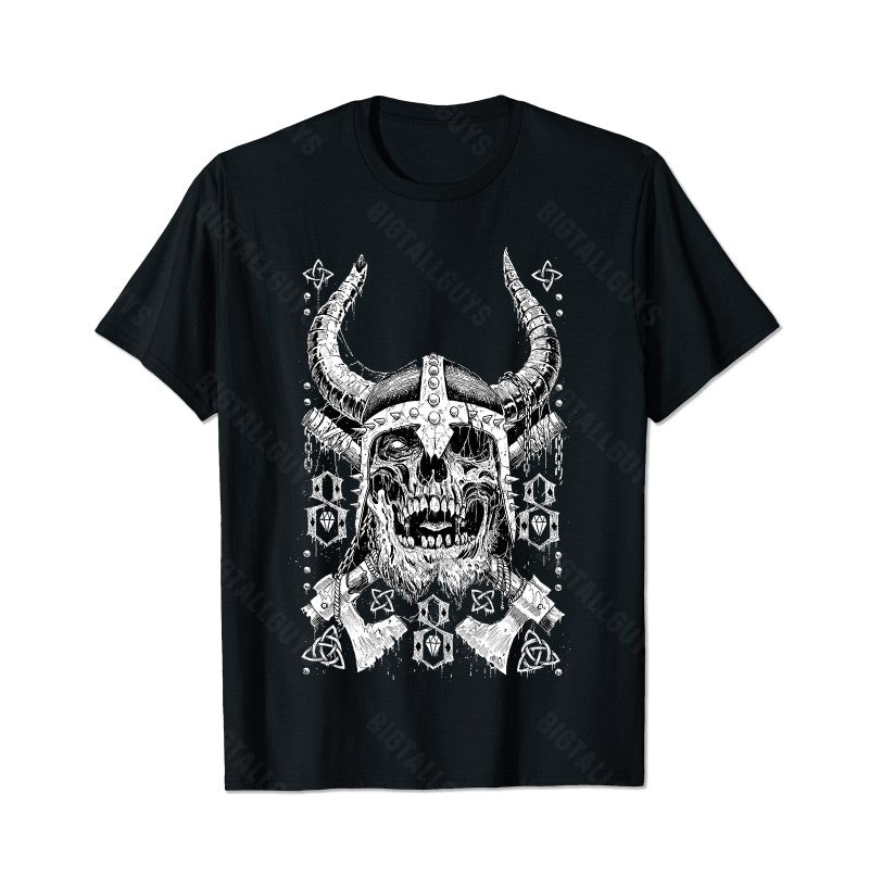 Skull Skeleton T0 5D2C 030 Men T Shirts Big and Tall Men Shirts Plus Size Short Sleeve Fashion Casual T Shirt Graphic Tee Shirts Tshirts