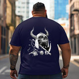 Skull Skeleton T2 5D2C 032 Men T Shirts Big and Tall Men Shirts Plus Size Short Sleeve Fashion Casual T Shirt Graphic Tee Shirts Tshirts