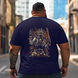 Skull Skeleton T2 5D2C 035 Men T Shirts Big and Tall Men Shirts Plus Size Short Sleeve Fashion Casual T Shirt Graphic Tee Shirts Tshirts