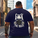 Skull Skeleton T2 5D2C 046 Men T Shirts Big and Tall Men Shirts Plus Size Short Sleeve Fashion Casual T Shirt Graphic Tee Shirts Tshirts