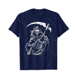 Skull Skeleton T0 5D2C 052 Men T Shirts Big and Tall Men Shirts Plus Size Short Sleeve Fashion Casual T Shirt Graphic Tee Shirts Tshirts