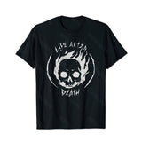 Skull Skeleton T0 5D2C 056 Men T Shirts Big and Tall Men Shirts Plus Size Short Sleeve Fashion Casual T Shirt Graphic Tee Shirts Tshirts