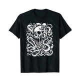 Skull Skeleton T0 5D2C 067 Men T Shirts Big and Tall Men Shirts Plus Size Short Sleeve Fashion Casual T Shirt Graphic Tee Shirts Tshirts