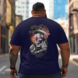 Skull Skeleton T2 5D2C 070 Men T Shirts Big and Tall Men Shirts Plus Size Short Sleeve Fashion Casual T Shirt Graphic Tee Shirts Tshirts