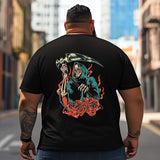 Skull Skeleton T2 5D2C 074 Men T Shirts Big and Tall Men Shirts Plus Size Short Sleeve Fashion Casual T Shirt Graphic Tee Shirts Tshirts