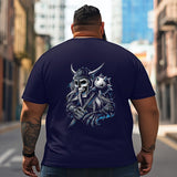 Skull Skeleton T2 5D2C 076 Men T Shirts Big and Tall Men Shirts Plus Size Short Sleeve Fashion Casual T Shirt Graphic Tee Shirts Tshirts